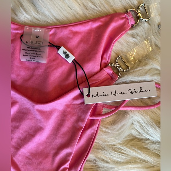 MONICA HANSEN Shine Like A Diamond Bikini Top & Bottom Set (Size M) 🌸 - Picture 8 of 11